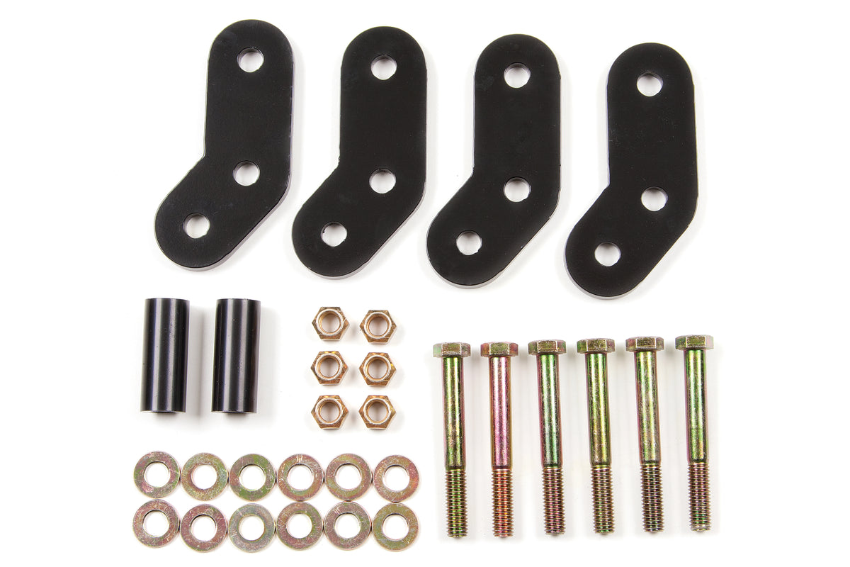 BDS Front Shackle Kit 1/2 Inch Lift, Fits 1982 Fits Jeep CJ5 124101