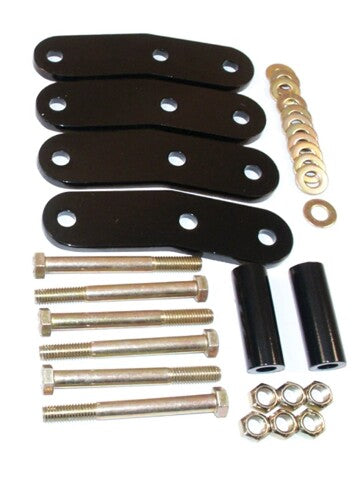 BDS Front Or Rear Shackle Kit 1 Inch Lift, Fits Jeep Wrangler YJ 87-95 124102