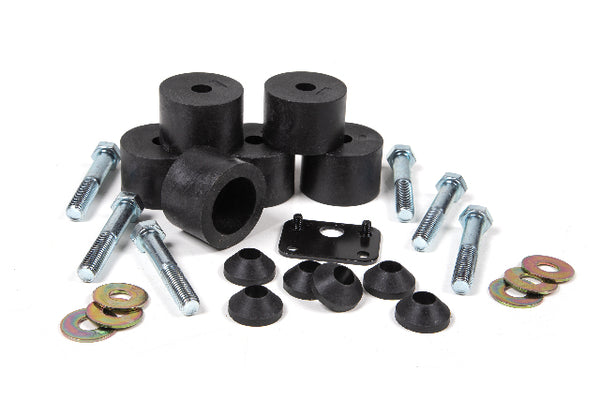 BDS Transfer Case Drop Kit 1-5/8 Inch, Fits 1997-2002 Fits Jeep Wrangler 124304