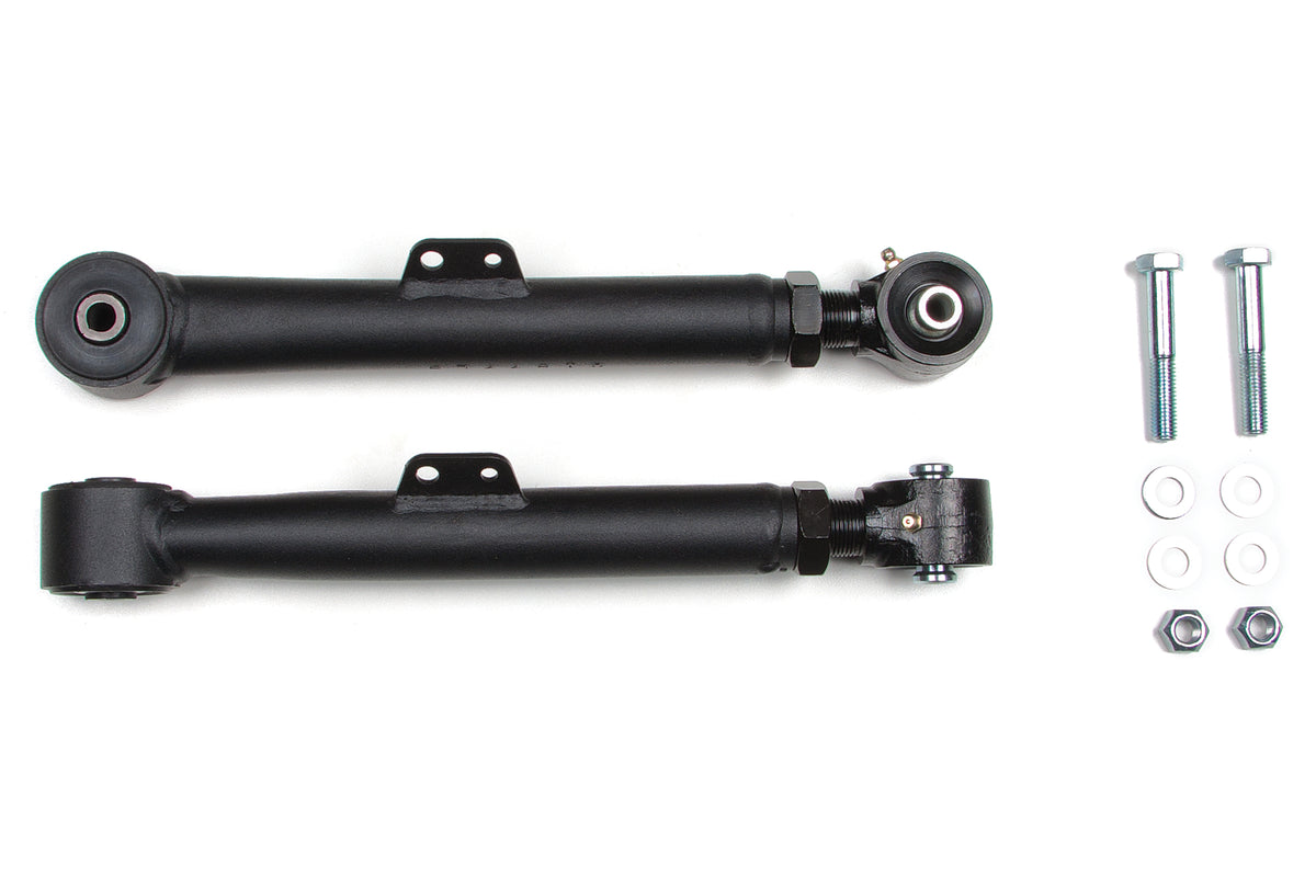 BDS Adjustable Control Arms Flex End / Rubber Bushing Rear Upper, Fits 1997-2006 Fits Jeep Wrangler 124349
