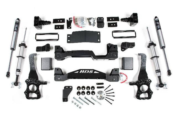 BDS 6 Inch Lift Kit 2.0 Ifp Strut, Fits Ford F150 15-20 4WD 1532FSR