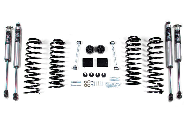 BDS 2 Inch Lift Kit Coil Spring, Fits 2007-2011 Fits Jeep Wrangler 1402FS