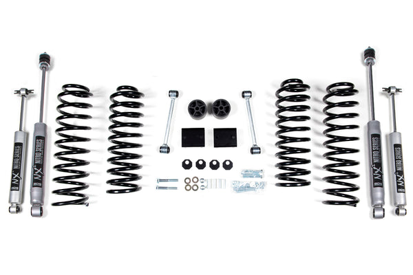 BDS 2 Inch Lift Kit Coil Spring, Fits 2007-2011 Jeep Wrangler 1402H