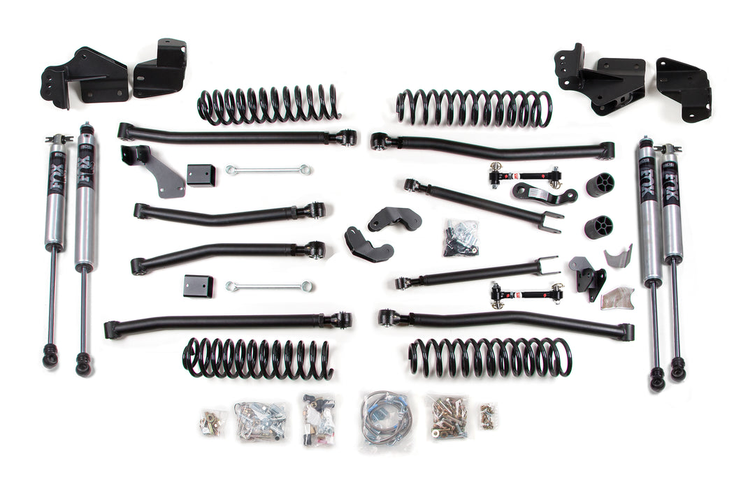 BDS BDS1407FS 4.5 Inch Lift Kit Long Arm compatible with Jeep Wrangler JK (07-18) 4-Door