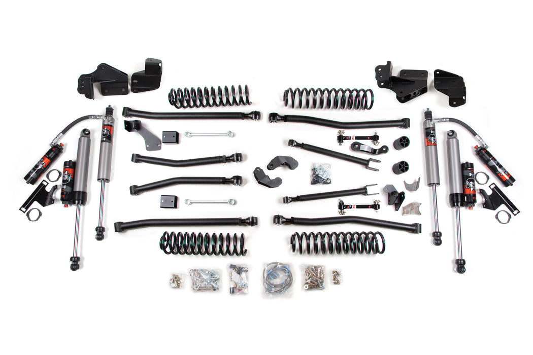 BDS 4 Inch Lift Kit Long Arm Fits Jeep Wrangler JK (07-18) 2-Door