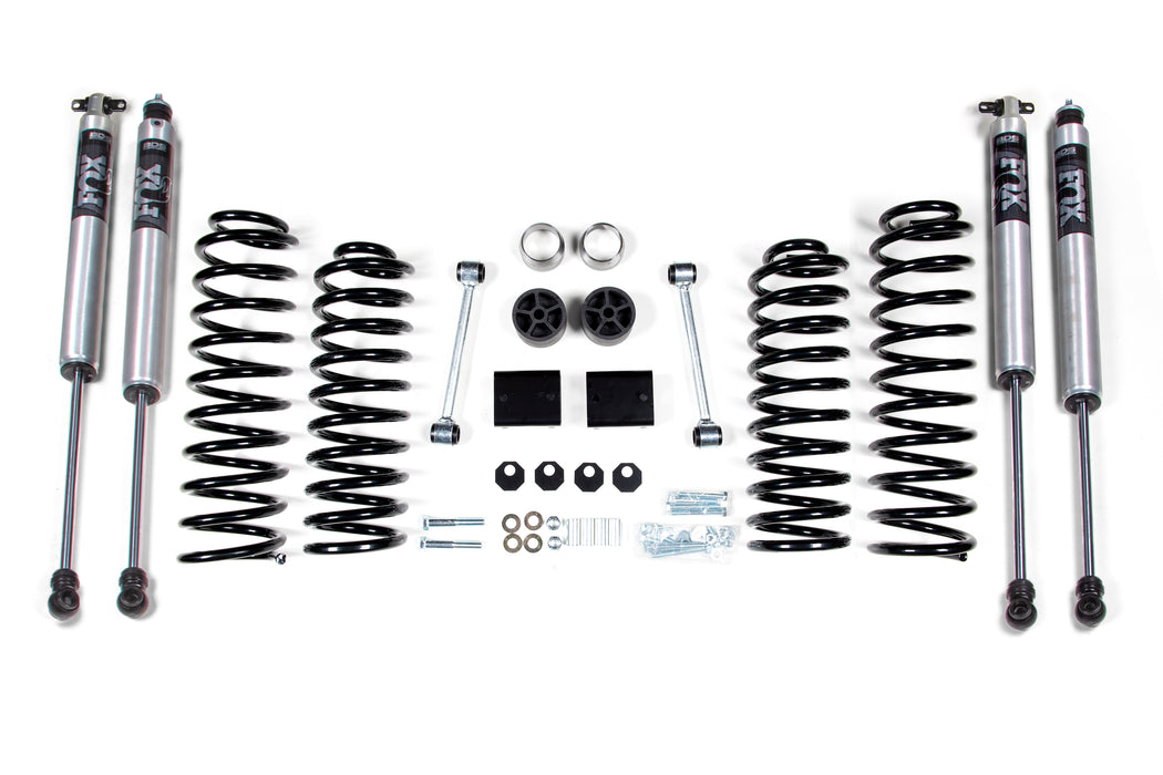 BDS BDS1430FS 2 Inch Lift Kit Coil Spring compatible with Jeep Wrangler JK (12-18) 4-Door