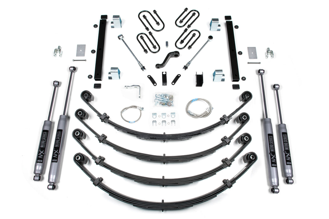 BDS BDS1431FS 5 Inch Lift Kit compatible with Jeep Wrangler YJ (87-95)