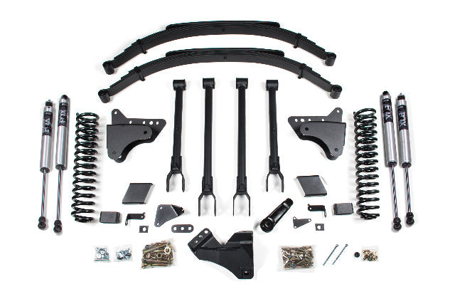 BDS 8 Inch Lift Kit 4-Link Conversion, Fits Ford F250/F350 Super Duty 11-16 4WD Diesel 1500FS