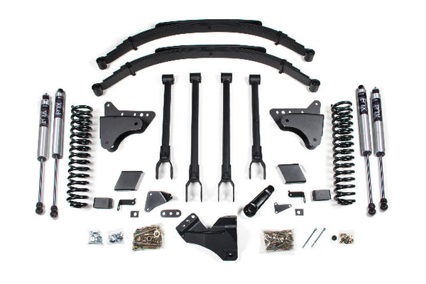 BDS 8 Inch Lift Kit 4-Link Conversion, Fits Ford F250/F350 Super Duty 11-16 4WD Gas 1501FS