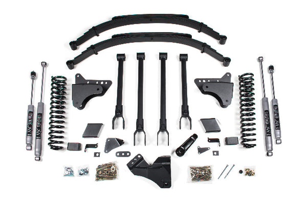 BDS 8 Inch Lift Kit 4-Link Conversion, Fits Ford F250/F350 Super Duty 11-16 4WD Gas 1501H