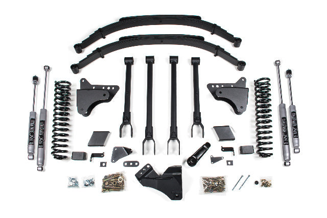 BDS 8 Inch Lift Kit 4-Link Conversion, Fits Ford F250/F350 Super Duty 11-16 4WD Diesel 1500H