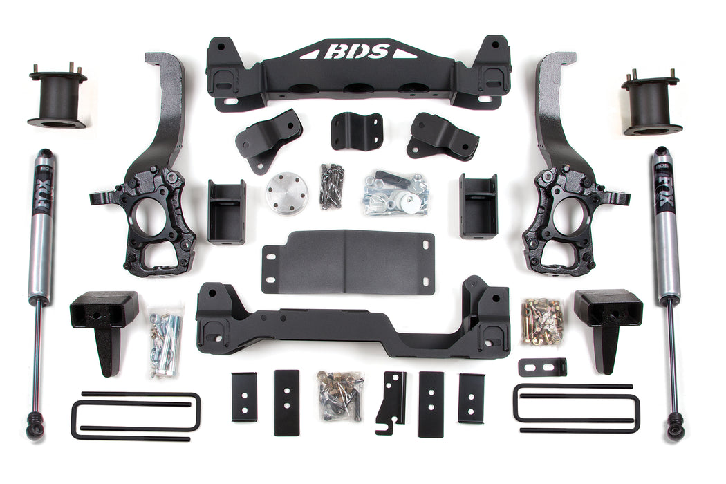 BDS 6 Inch Lift Kit Fits Ford F150 (2014) 4WD