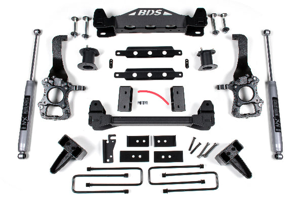 BDS 6 Inch Lift Kit, Fits Ford F150 09-13 2WD 577H