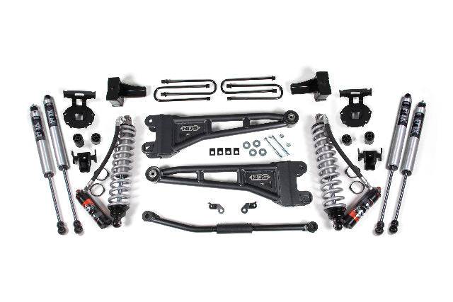 BDS 2.5 Inch Lift Kit W/ Radius Arm 2.5 Performance Elite Coil-over Conversion, Fits Ford F250/F350 Super Duty 11-16 4WD Diesel 1509FPE