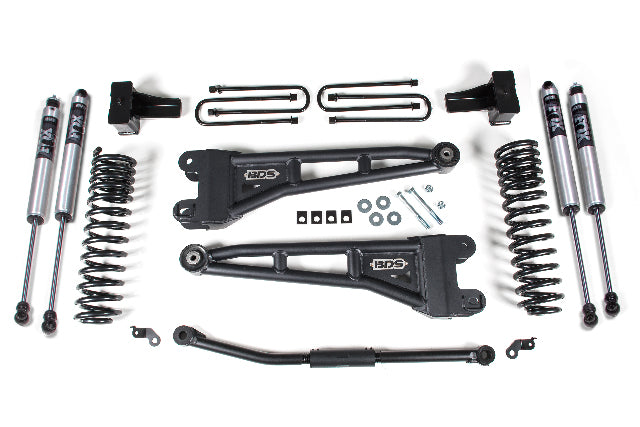 BDS 2.5 Inch Lift Kit W/ Radius Arm, Fits Ford F250/F350 Super Duty 11-16 4WD Diesel 1926FS