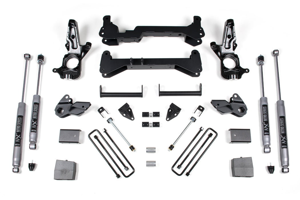 BDS BDS150H 7 Inch Lift Kit Chevy Silverado or fits gmc Sierra 2500HD (01-10) 2WD