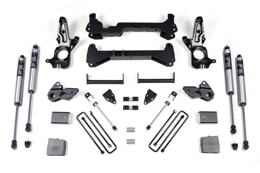 BDS 7 Inch Lift Kit Fits Chevy Silverado or Fits GMC Sierra 2500HD (01-10) 2WD