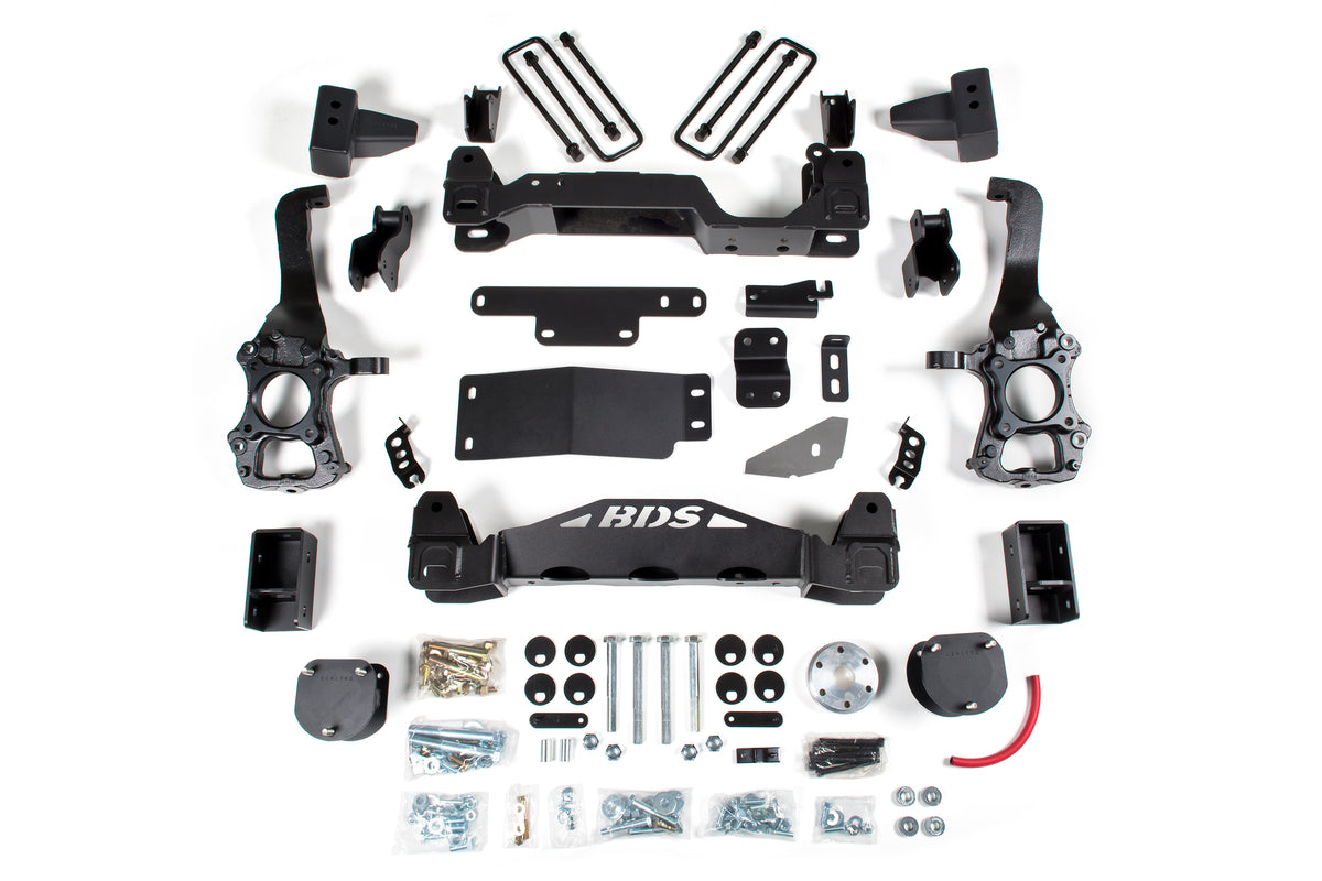 BDS 4 Inch Lift Kit, Fits Ford F150 Raptor 10-13 4WD 1511H