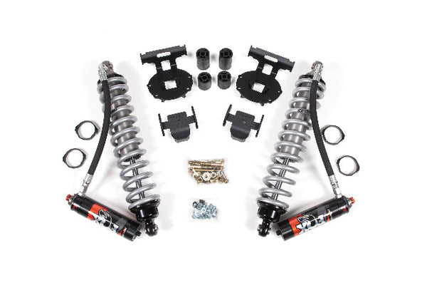 BDS 2.5 Coil-over Conversion Upgrade 4 Inch Lift Performance Elite, Fits Ford F250/F350 Super Duty 05-16 4WD Diesel 1517FPE