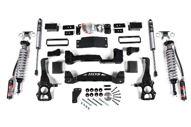 BDS 6 Inch Lift Kit 2.5 Performance Elite Coil-Over Fits Ford F150 (15-20) 4WD