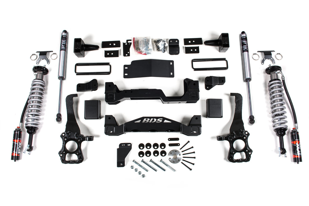 BDS BDS1532FPE 6 Inch Lift Kit -FOX 2.5 Performance Elite Coil-Over Ford F150 (15-20) 4WD