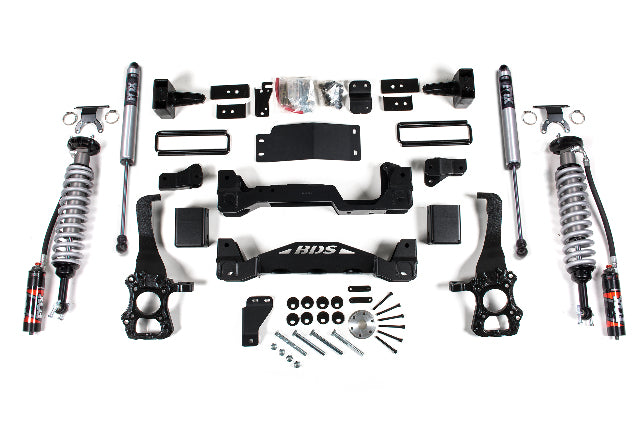 BDS 6 Inch Lift Kit 2.5 Performance Elite Coil-Over Fits Ford F150 (15-20) 4WD