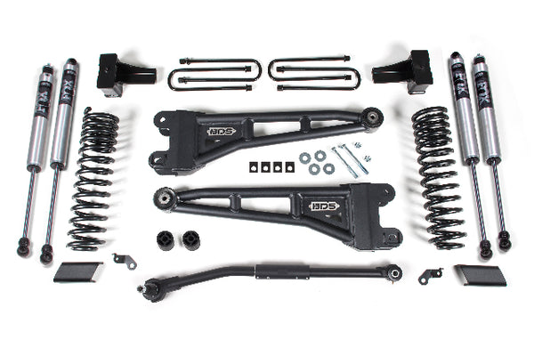 BDS 2.5 Inch Lift Kit W/ Radius Arm, Fits Ford F250/F350 Super Duty 17-19 4WD Diesel 1543FS