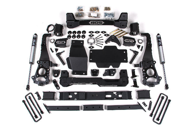 BDS 6 Inch Lift Kit Fits Ford Ranger (19-23) 4WD