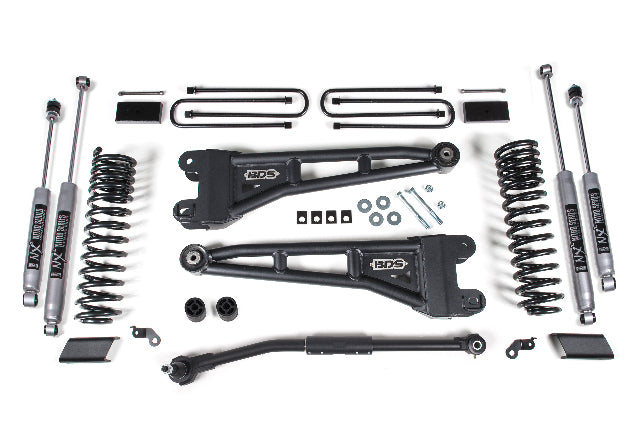 BDS 3 Inch Lift Kit W/ Radius Arm, Fits Ford F250/F350 Super Duty 20-22 4WD Diesel 1549H