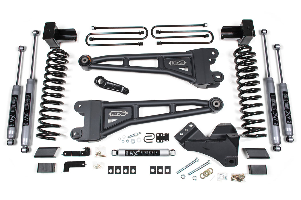 BDS BDS1551H 5 Inch Lift Kit w/ Radius Arm Ford F250/F350 Super Duty (20-22) 4WD Diesel