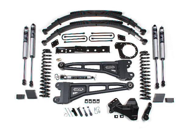 BDS 7 Inch Lift Kit W/ Radius Arm, Fits Ford F250/F350 Super Duty 20-22 4WD Diesel 1562FS