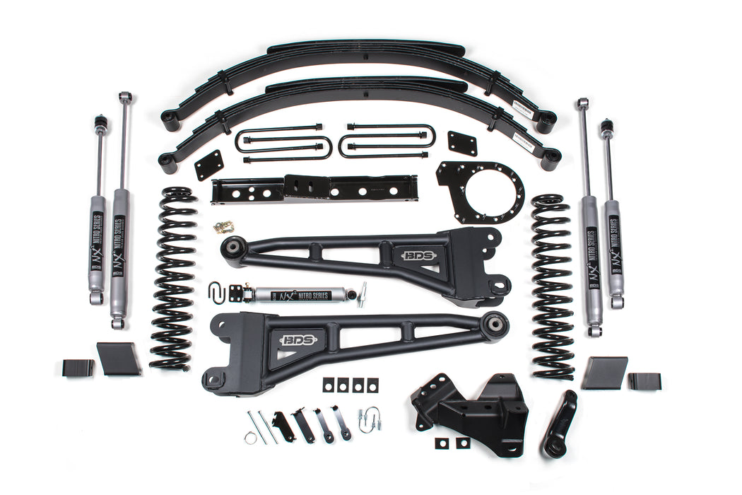 BDS BDS1562H 7 Inch Lift Kit w/ Radius Arm Ford F250/F350 Super Duty (20-22) 4WD Diesel