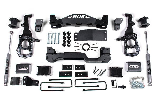 BDS 6 Inch Lift Kit, Fits Ford F150 21-25 4WD 1579H