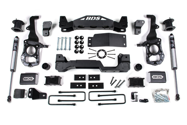 BDS 4 Inch Lift Kit, Fits Ford F150 21-25 4WD 1583FS