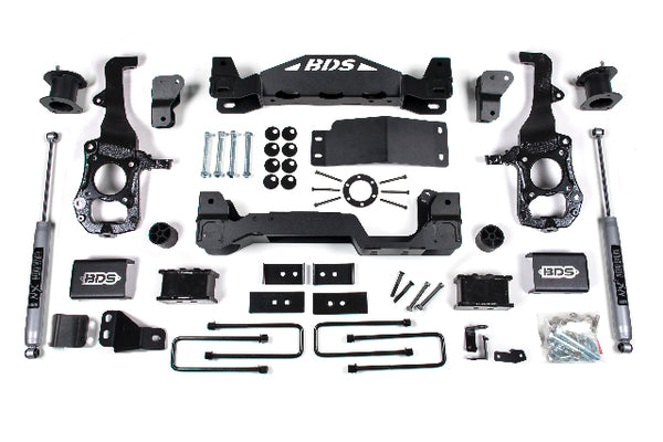 BDS 4 Inch Lift Kit, Fits Ford F150 21-25 4WD 1583H