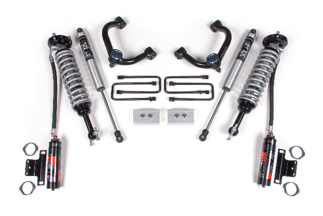 BDS 3 Inch Lift Kit 2.5 Performance Elite Coil-over, Fits Ford F150 14-20 4WD 1588FPE