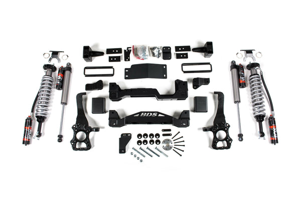 BDS 4 Inch Lift Kit 2.5 Performance Elite Coil-over, Fits Ford F150 15-20 4WD 1590FPE