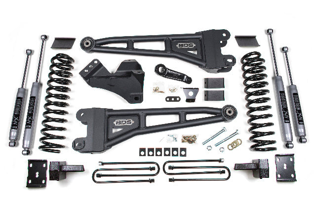 BDS 4 Inch Lift Kit w/ Radius Arm Fits Ford F250/F350 Super Duty (11-16) 4WD Diesel