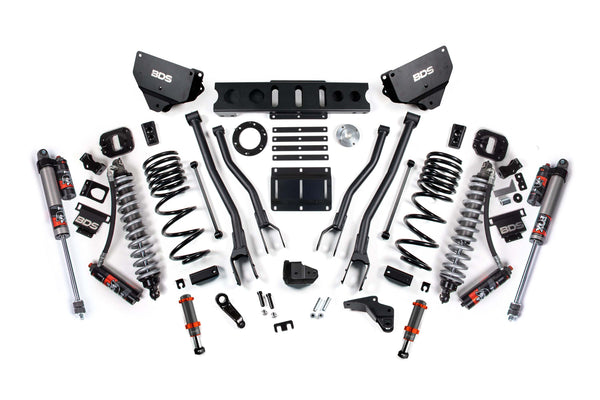 BDS 4 Inch Lift Kit W/ 4-Link Fox 2.5 Coil-over Conversion - Performance Elite RAM 2500 14-18 4WD Diesel 1602PESB