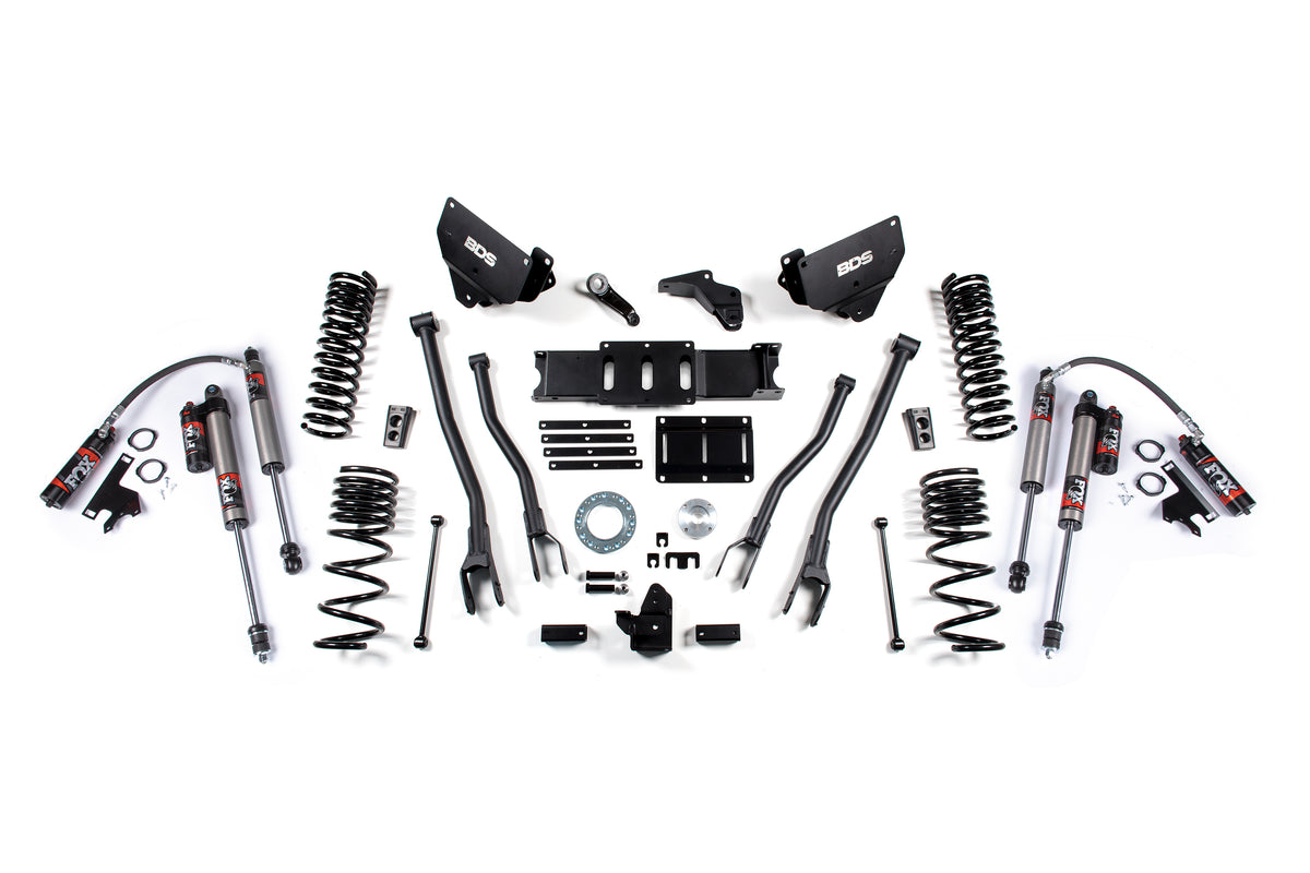 BDS 5.5 Inch Lift Kit W/ 4-Link Fits RAM 2500 14-18 4WD Gas 1606FPE