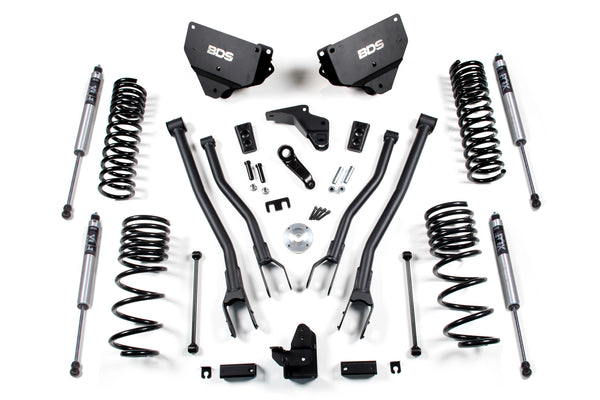 BDS 4 Inch Lift Kit W/ 4-Link RAM 2500 14-18 4WD Gas 1611FS