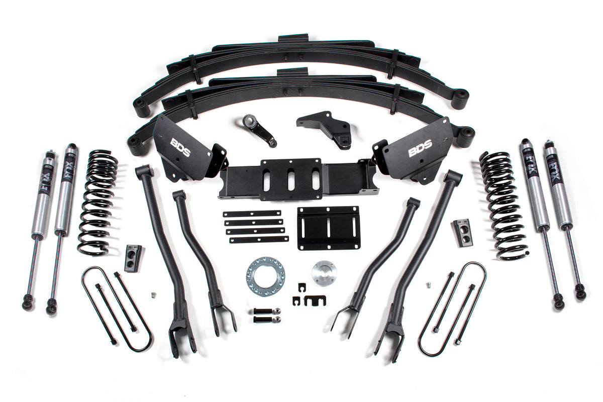 BDS 5.5 Inch Lift Kit W/ 4-Link Fits RAM 3500 13-18 4WD Gas 1620FS