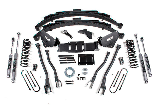 BDS 6 Inch Lift Kit W/ 4-Link RAM 3500 13-18 4WD Diesel 1618H