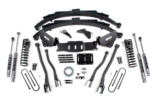 BDS 6 Inch Lift Kit W/ 4-Link Fits RAM 3500 13-18 4WD Diesel 1618H