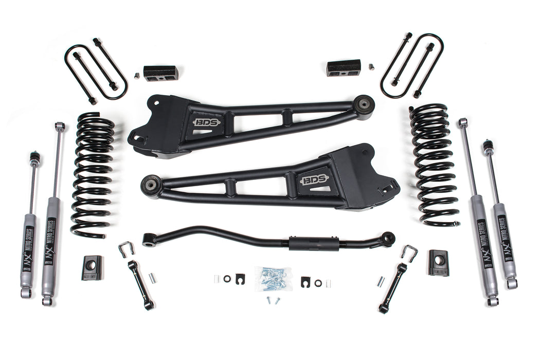 BDS 3 Inch Lift Kit w/ Radius Arm Ram 3500 (13-18) 4WD Diesel