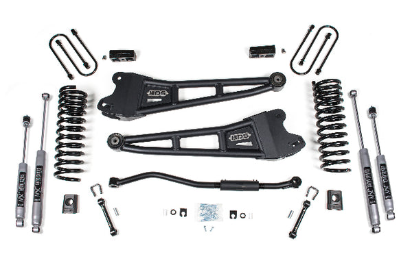 BDS 3 Inch Lift Kit W/ Radius Arm RAM 3500 13-18 4WD Diesel 1622H