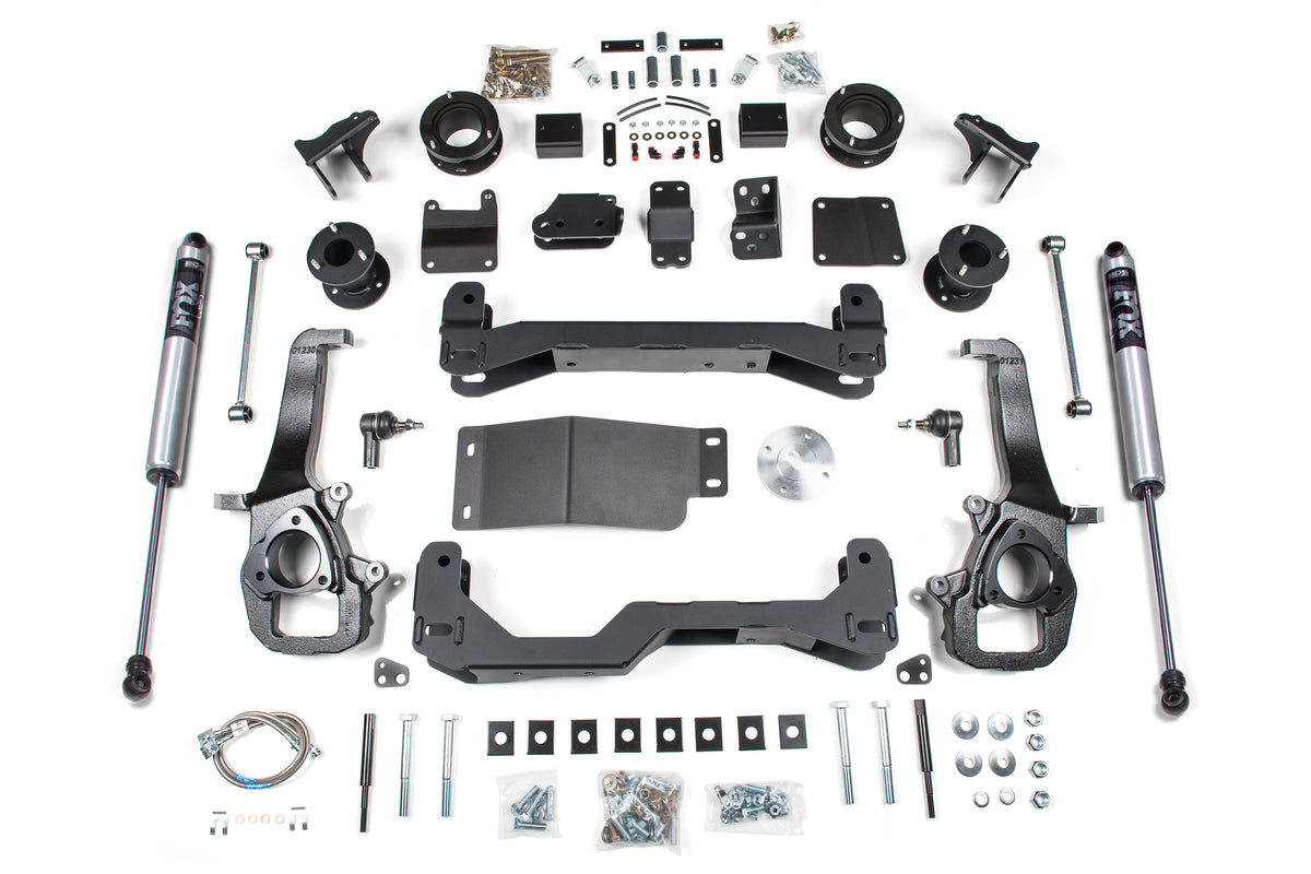 BDS 4 Inch Lift Kit Fits RAM 1500 W/ Air Ride 13-18 4WD 1623FS