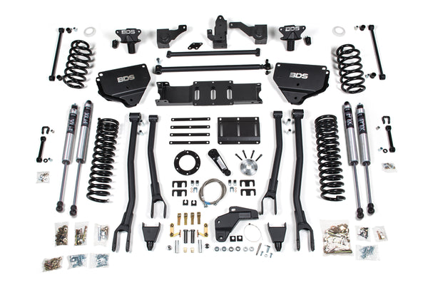 BDS 8 Inch Lift Kit W/ 4-Link RAM 2500 14-18 4WD Diesel 1626FS