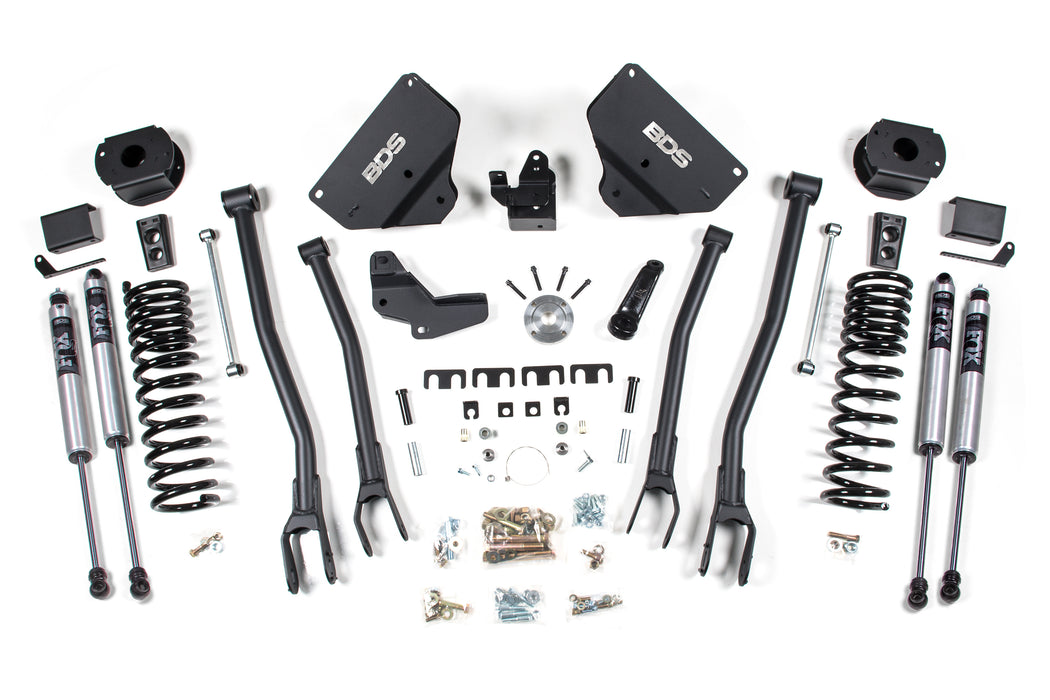 BDS BDS1634FS 4 Inch Lift Kit w/ 4-Link Ram 2500 w/ Rear Air Ride (14-18) 4WD Gas