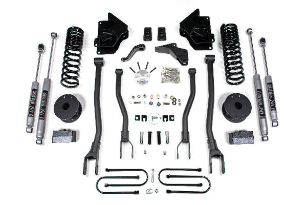 BDS 4 Inch Lift Kit W/ 4-Link RAM 3500 W/ Rear Air Ride 13-18 4WD Gas 1646H